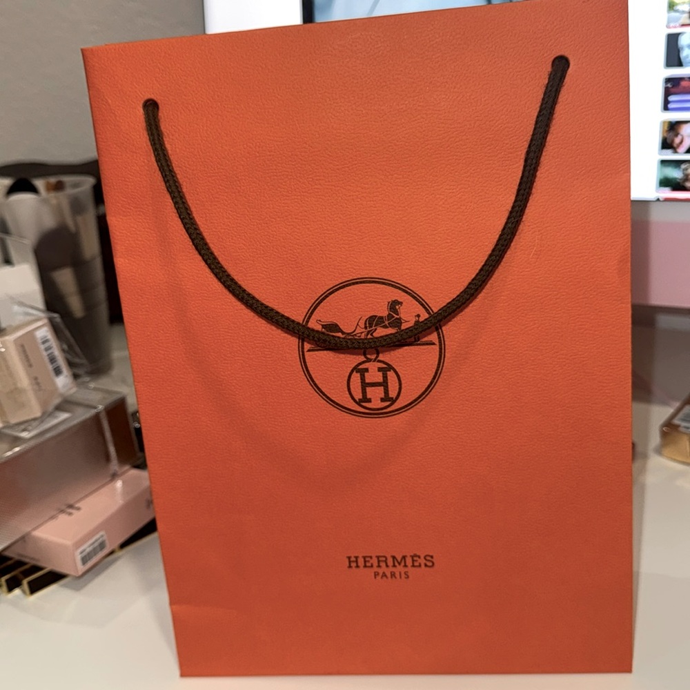 Hermes Paper Bag Authentic